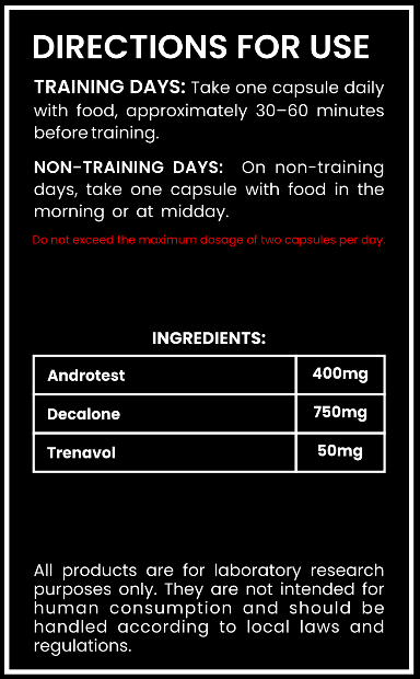 Infused Mass Stack – Androtest • Decalone • Trenavol Prohormone Stack for Massive Gains
