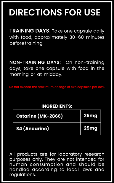 Beginner Cutting Stack – Ostarine (MK-2866) & S4 (Andarine) – Fat Loss & Muscle Preservation Research