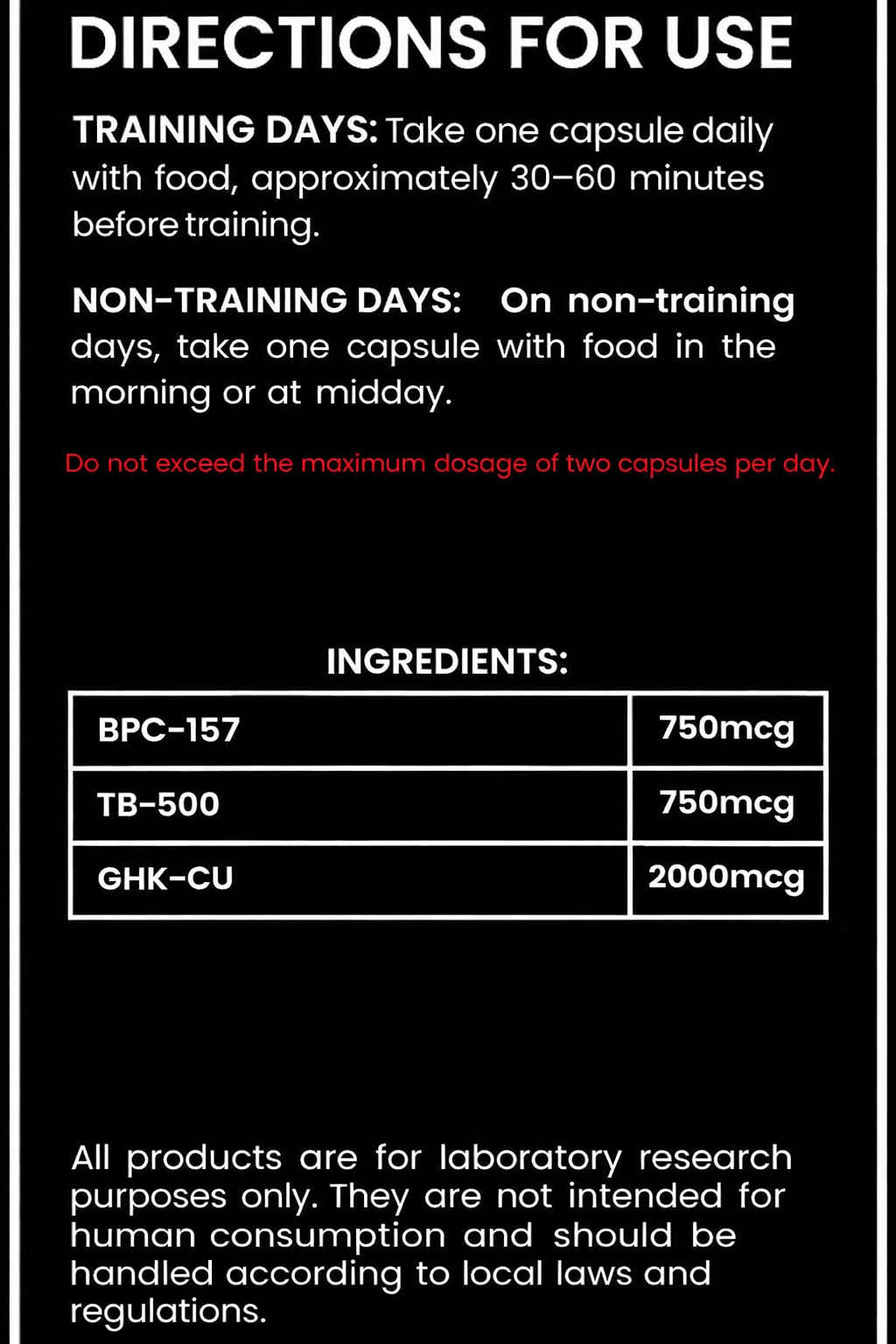 Glow Stack – BPC-157, TB-500 & GHK-Cu Research Peptide Stack