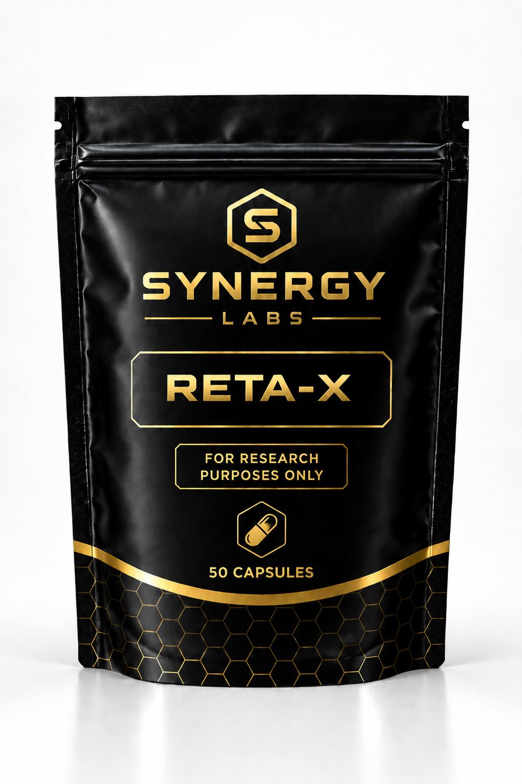 RETA-X (Retatrutide) Capsules | Laboratory Research Compound