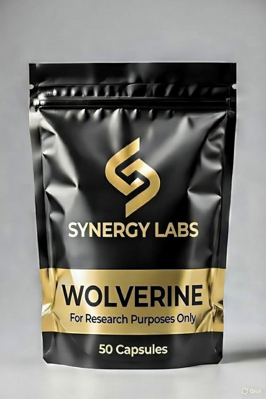 Wolverine Stack – TB-500 & BPC-157 Infused Recovery Capsules