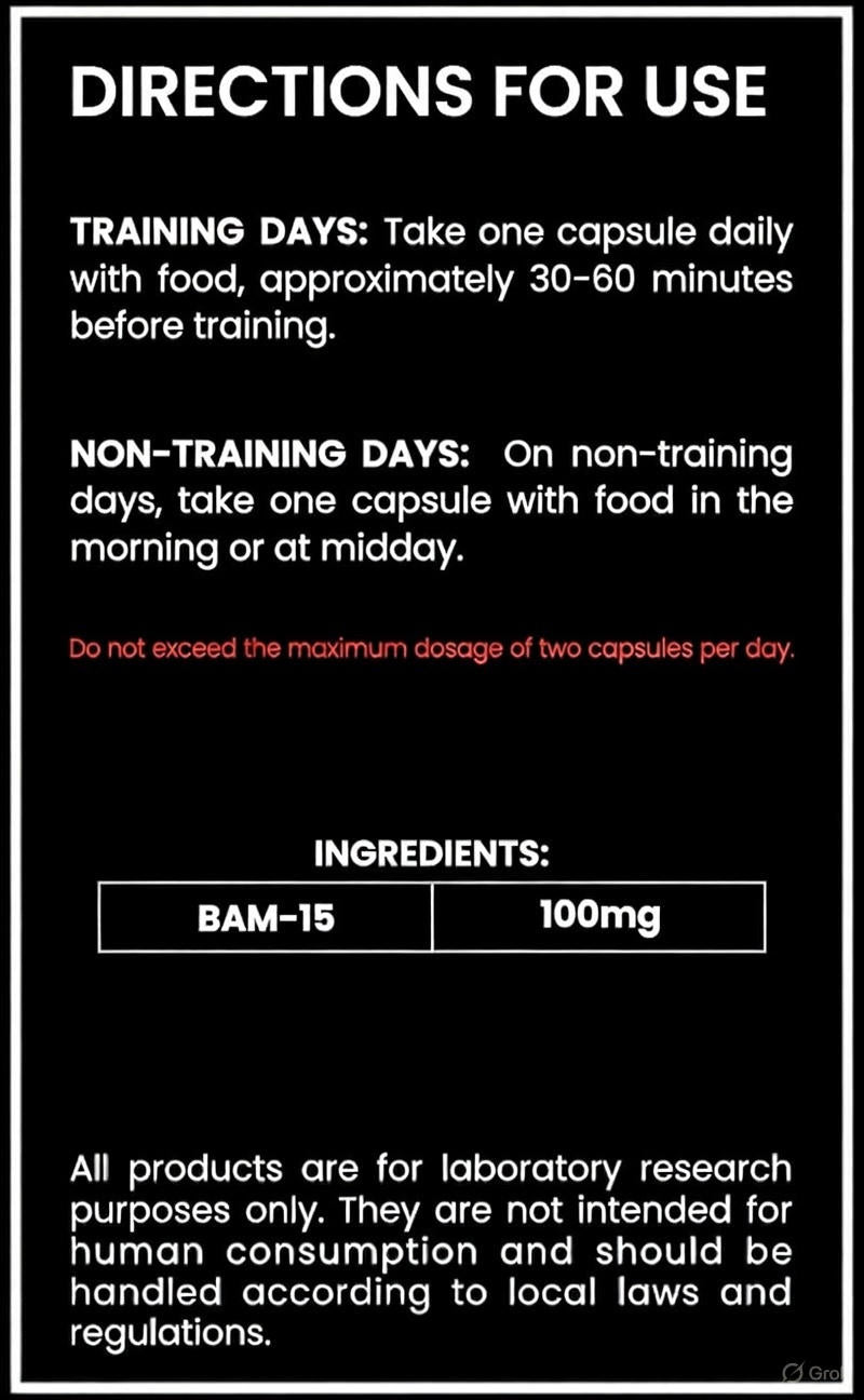 Buy BAM-15 Capsules – Cellular Energy & Metabolic Research Support ...