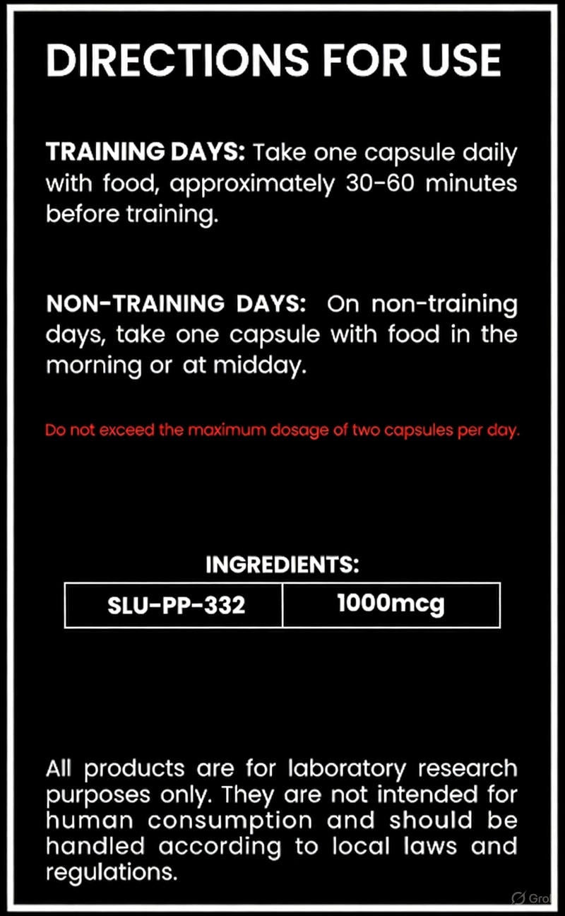 SLU‑PP‑332 Peptide Capsules – Tissue Support, Recovery & Regeneration Research