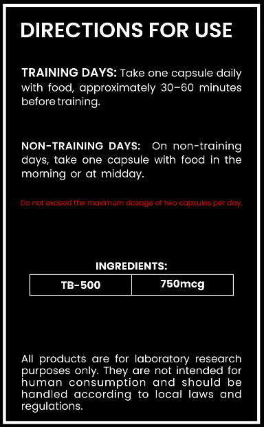 TB-500 Research Peptide – Advanced Recovery & Regeneration Support