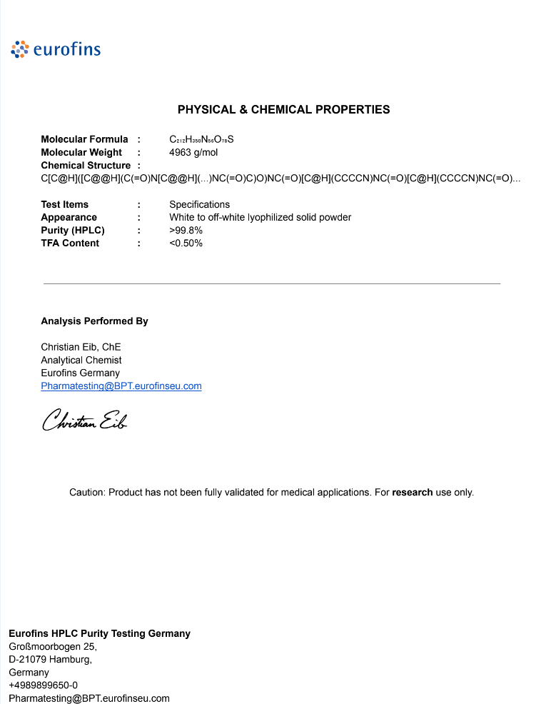 TB-500 Research Peptide – Advanced Recovery & Regeneration Support