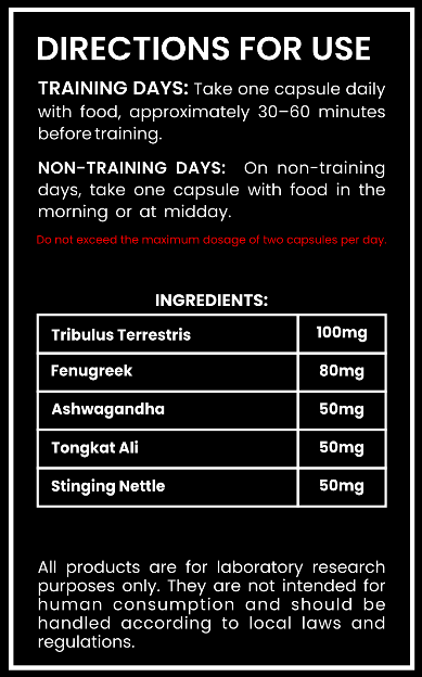 Testo Boost – Herbal Testosterone Booster for Research Purposes